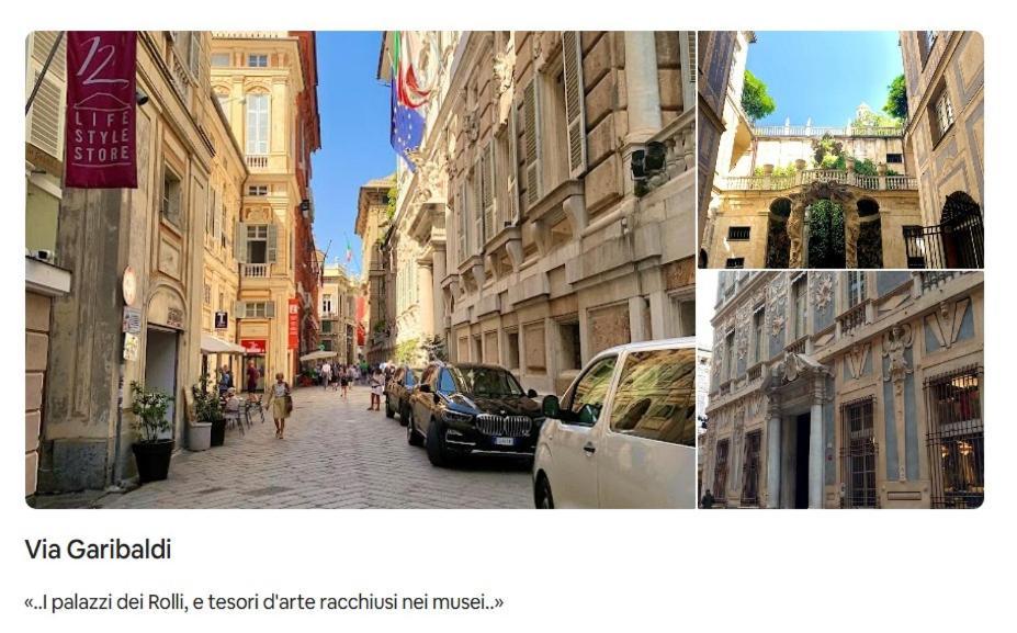 Hotel Sole Rosso Génova Exterior foto